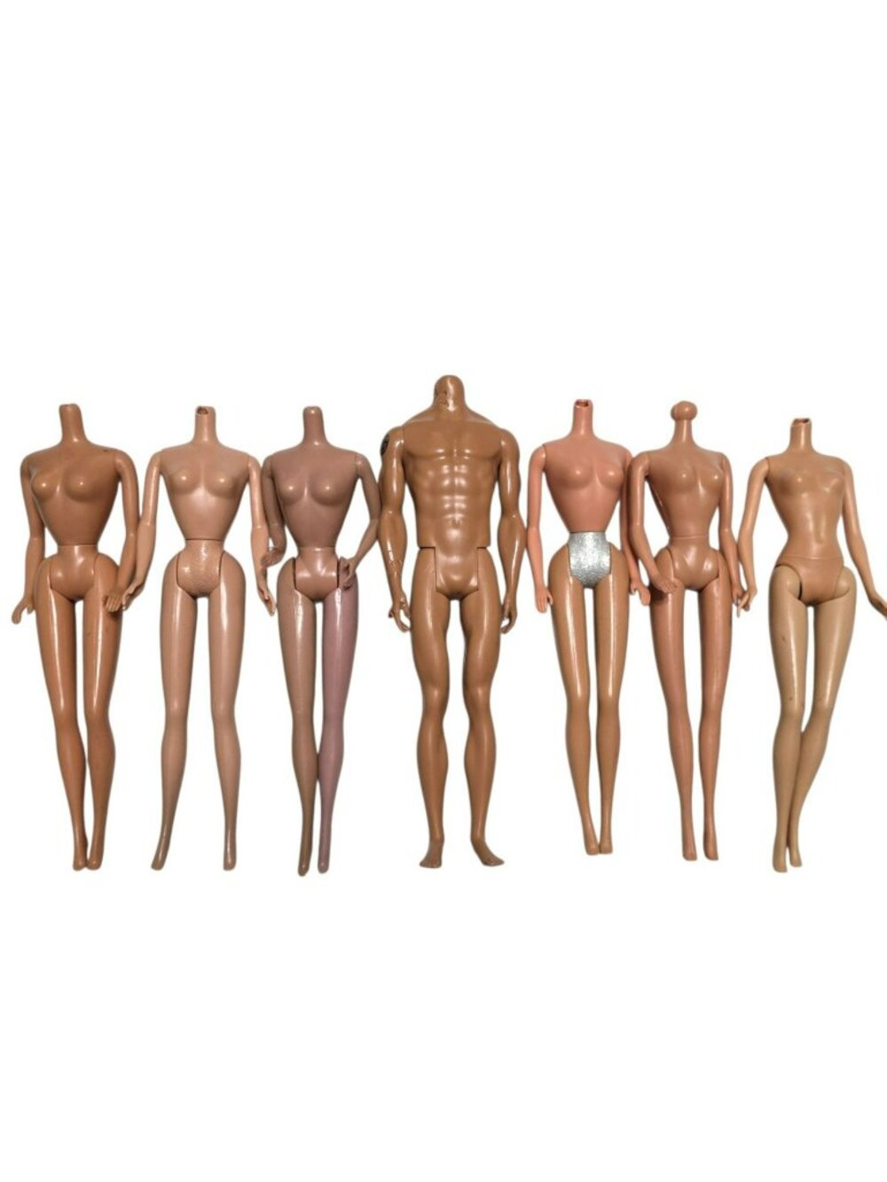 7 Vintage 90s Barbie Ken Doll Bodies Parts Replacement Restoration Customization